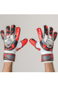 LUVA POKER CAMPO SEMI PROFISSIONAL ICON - Vermelho/branco