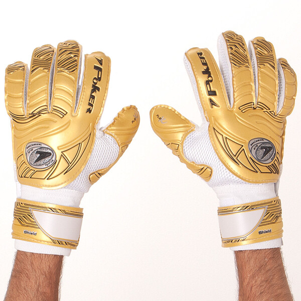 LUVA POKER CAMPO SHIELD SEMI PROFISSIONAL - Dourado