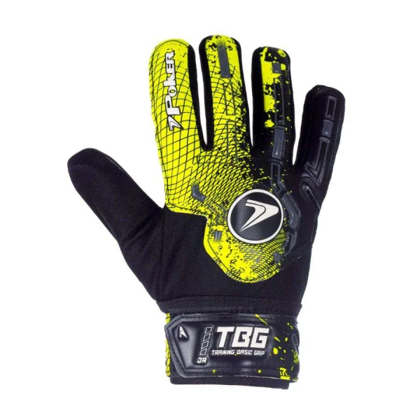 LUVA POKER CAMPO TRAINING BASIC INFANTIL - Preto/amarelo