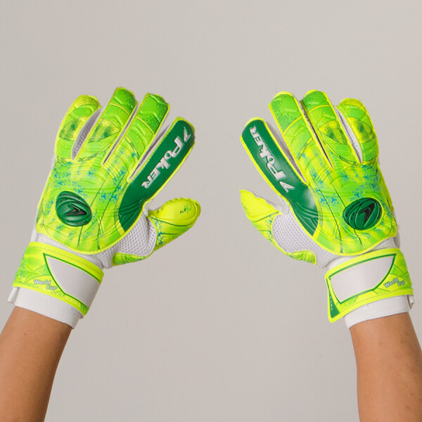 LUVA POKER CAMPO WORLD CUP SEMI PROFISSIONAL - Verde/branco