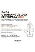 LUVA POKER DE FUTEBOL DE CAMPO TREINO JUNIOR INFANTIL - Grafite/amarelo