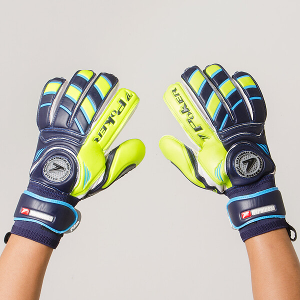 LUVA POKER FIRMNESS CAMPO - Marinho/amarelo