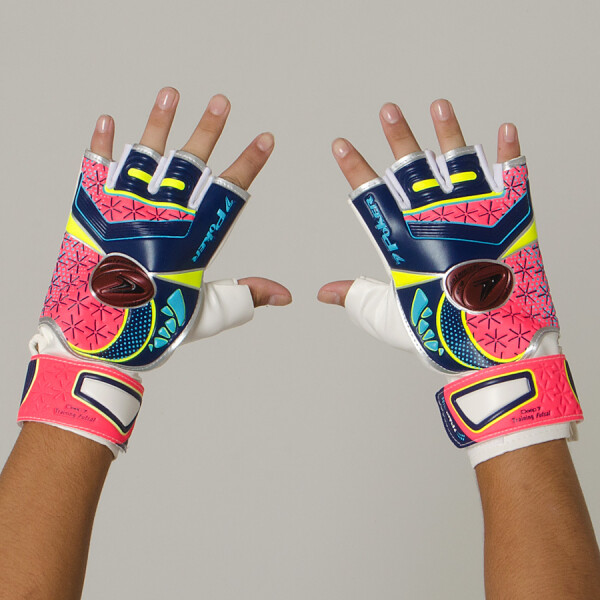 LUVA POKER FUTSAL DEEP 7 TRAINING - Marinho/pink