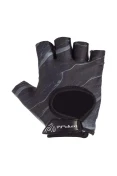 LUVA POKER GEL MUSCULACAO EFFORT - Preto/chumbo