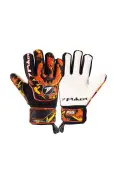 LUVA POKER GOLEIRO PROFISSIONAL FIREBALL INFANTIL - Preto/laranja