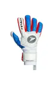 LUVA POKER GOLEIRO PROFISSIONAL ORTHO VULCAN III - Branco/azul