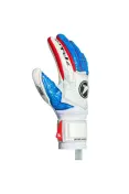 LUVA POKER GOLEIRO PROFISSIONAL ORTHO VULCAN III - Branco/azul