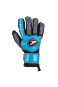 LUVA POKER GOLEIRO PROFISSIONAL ORTHO VULCAN III - Preto/azul