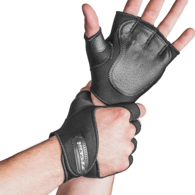 LUVA POKER MUSCULACAO/BIKE NEOPRENE UNISSEX - Preto