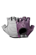 LUVA POKER MUSCULAÇÃO GEL SLIM CYCLONE - Preto/roxo