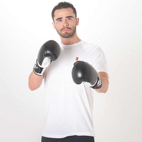 LUVA VOLLO BOXE DE TREINAMENTO PRO COMBAT - Preto