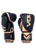 LUVA VOLLO BOXE TRAINING 10 OZ GOLD - Preto/dourado