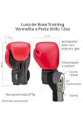 LUVA VOLLO BOXE TRAINING 12 OZ RED - Vermelho LUVA VOLLO BOXE TRAINING 12 OZ RED - Vermelho