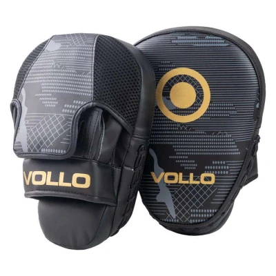LUVA VOLLO MANOPLAS DE FOCO - Preto/cinza