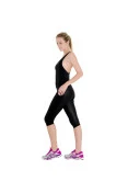 MACACÃO ASICS AYAMI JUMPSUIT FEMININO - Preto MACACÃO ASICS AYAMI JUMPSUIT FEMININO - Preto
