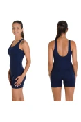 MACAQUINHO SPEEDO BÁSICO FEMININO - Marinho/lilas