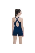 MACAQUINHO SPEEDO CROSS FEMININO - Marinho/verde