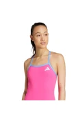 MAIO ADIDAS ESSENTIALS THSTRIPES FEMININO - Pink/azul