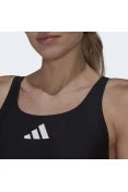 MAIO ADIDAS LOGO 3 BARS SUIT FEMININO - Preto