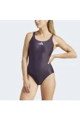 MAIO ADIDAS LOGO 3 BARS SUIT FEMININO - Roxo