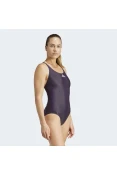MAIO ADIDAS LOGO 3 BARS SUIT FEMININO - Roxo