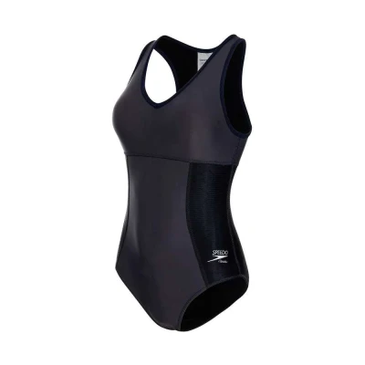 MAIÔ CLASSIC MODELADOR COM BOJO SPEEDO FEMININO - Chumbo