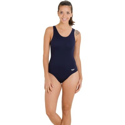 MAIÔ SPEEDO CLIPBACK - Marinho/prata MAIÔ SPEEDO CLIPBACK - Marinho/prata