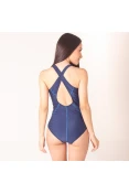 MAIÔ SPEEDO COZY FEMININO - Marinho/azul