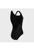 MAIÔ SPEEDO ELÁSTICO PERSONALIZADO FEMININO - Preto