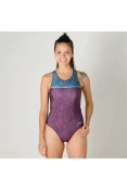 MAIÔ SPEEDO LEAF - Roxo