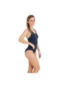 MAIÔ SPEEDO MAILLOT ACQUAPLUS FEMININO - Grafite