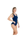 MAIÔ SPEEDO MAILLOT ACQUAPLUS FEMININO - Marinho