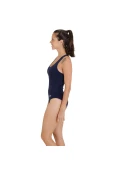 MAIÔ SPEEDO MAILLOT ACQUAPLUS FEMININO - Marinho/prata MAIÔ SPEEDO MAILLOT ACQUAPLUS FEMININO - Marinho/prata