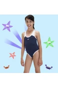 MAIÔ SPEEDO NEO TEEN INFANTIL - Marinho