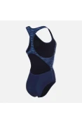 MAIÔ SPEEDO RACER OPEN BOOMERANG FEMININO - Marinho/azul
