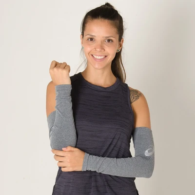 MANGUITO ASICS CORE ARM SLEEVES - Grafite MANGUITO ASICS CORE ARM SLEEVES - Grafite