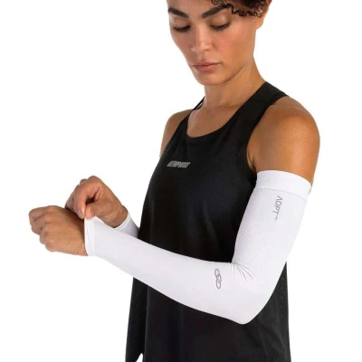 MANGUITO OLYMPIKUS CORRE UNISSEX - Branco/prata