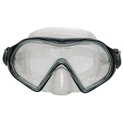 MÁSCARA SPEEDO IBIZA - Preto/transparente