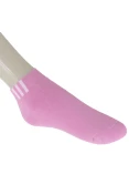 MEIA ADIDAS 3 BARS ANKLE TAMANHO 33-36 - Rosa