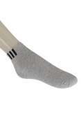 MEIA ADIDAS 3 BARS ANKLE TAMANHO 39-43 PACOTE COM 3 - Colorido MEIA ADIDAS 3 BARS ANKLE TAMANHO 39-43 PACOTE COM 3 - Colorido