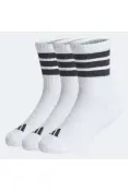 MEIA ADIDAS 3S CREW 3/P INFANTIL - Branco/preto MEIA ADIDAS 3S CREW 3/P INFANTIL - Branco/preto