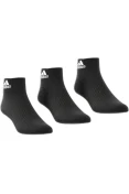 MEIA ADIDAS ANKLE 3 PARES CANO MEDIO UNISSEX - Preto