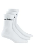 MEIA ADIDAS CANO ALTO LOGO LINEAR HC CREW PCT/3 - Branco