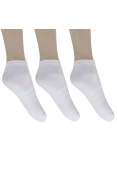 MEIA ADIDAS CANO BAIXO PACOTE COM 3 - Branco