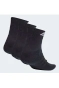 MEIA ADIDAS CANO MEDIO LOGO PCT C/3 - Preto