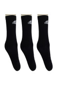 MEIA ADIDAS CREW CUSHION 3S PACOTE COM 3 - Preto