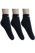 MEIA ADIDAS CUSHION ANKLE PACOTE COM 3 PARES - Preto