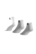 MEIA ADIDAS CUSHIONED ANKLE 3 PARES (UNISSEX) - Branco