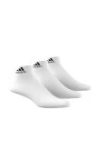 MEIA ADIDAS CUSHIONED ANKLE 3 PARES (UNISSEX) - Branco