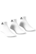 MEIA ADIDAS CUSHIONED ANKLE 3 PARES (UNISSEX) - Branco